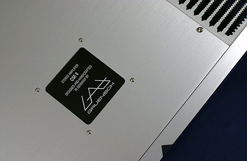 STEREO AMPLIFIER GRUENSCH CSE II second edition