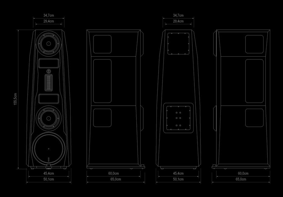 GRUENSCH GRAND REFERENCE Dimensions GRUENSCH GRAND REFERENCE Dimensions